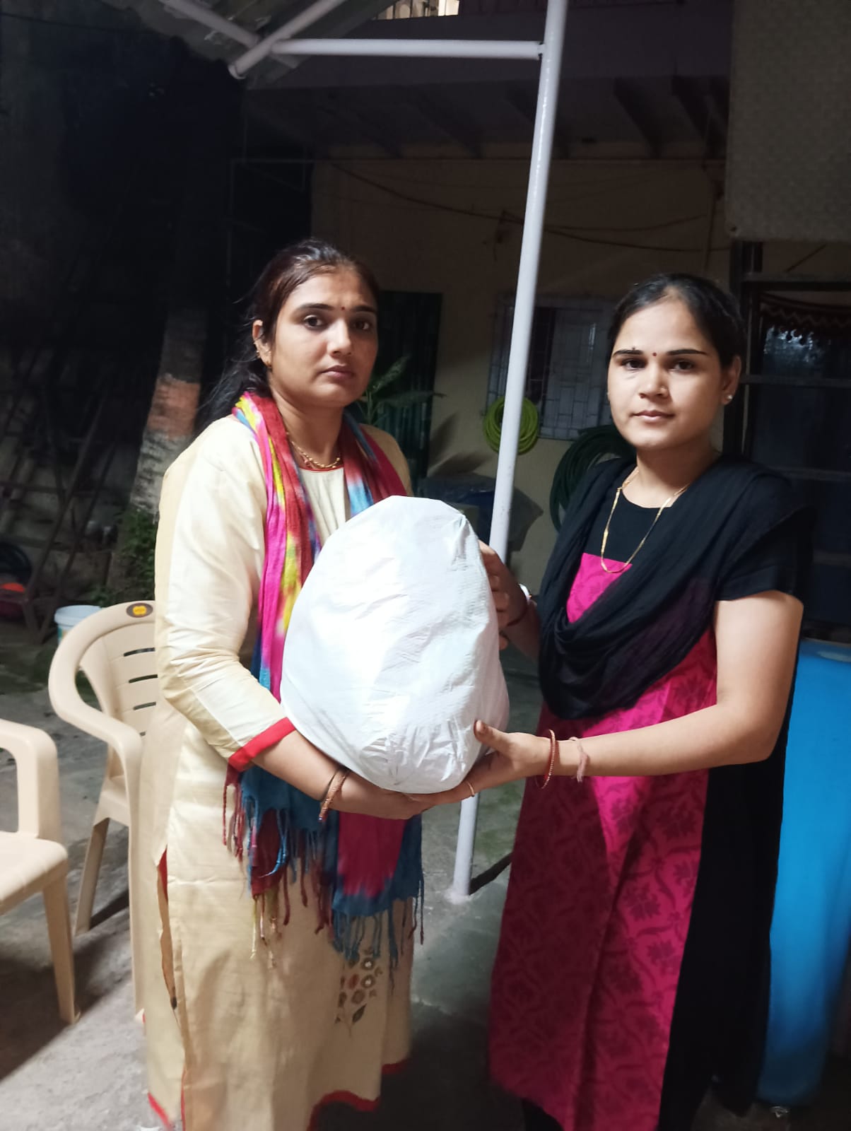 Supporting Lives: Grocery Distribution Drive by MY KARMA FOUNDATION